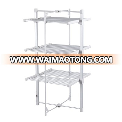 3 Tier Aluminum Folding Electric Heated Clothes Drying Rack