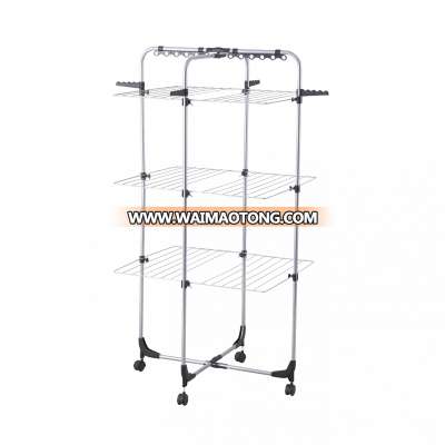 3 Tiers tower clothes folding Drying Airer with hook